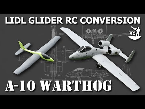 the-ultimate-lidl-glider-rc-conversion-into-an-a10-warthog--build-video