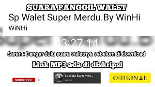 Download lagu Suara Panggil Walet Super Merdu Original mp3 Download lagu Suara Panggil Walet Super Merdu Original mp3