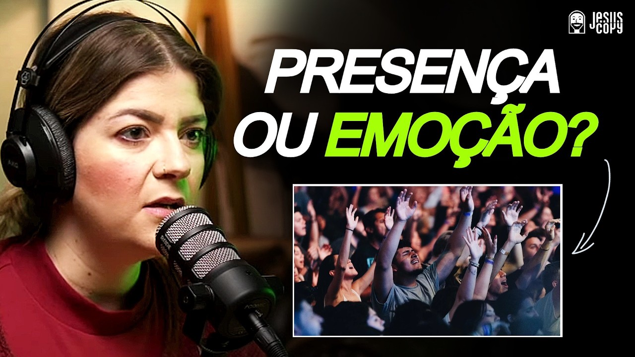 LAURA SOUGUELLIS REVELA COMO SENTE A PRESENÇA DE DEUS - LAURA SOUGUELLIS | Podcast Jesuscopy