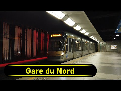 Estação Premetro Gare du Nord - Bruxelas 🇧🇪 - Passo a passo 🚶