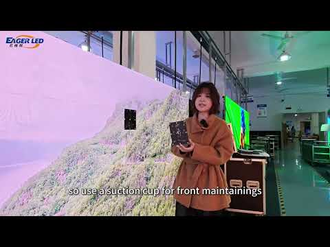 EA600COB2 P1.25 Indoor COB 16:9 LED Screen | EagerLED LED Billboard  Factory