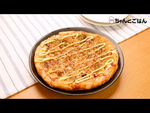 【動画レシピ】フライパンで！丸くないとろシャキたこ焼き