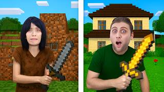 جراني سرقت بيتنا في عالم ماين كرافت !!