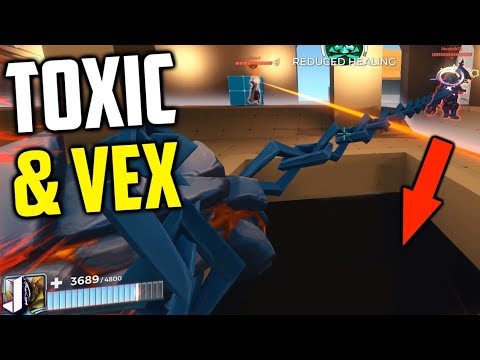 Makoa's Hook Slam Dunking Pit!  Toxic & Vex Paladins New Maps
