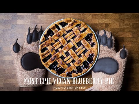 How to Make the Best Vegan Blueberry Pie
