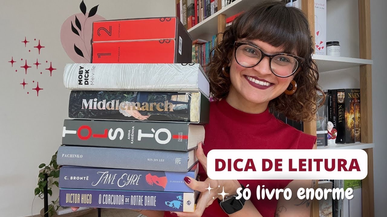 7 calhamaços que você deveria ler ✨