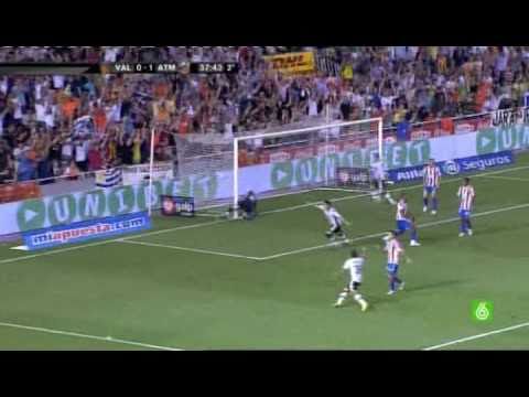 Gol Aduriz - Valencia 1 - 1 Atletico de Madrid