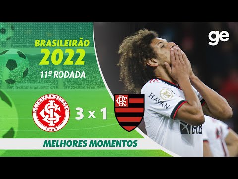 Gols e lances de Internacional x Flamengo