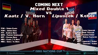 FINAL - Mixed Double 1 - ISBO NATIONS CUP 2015 (Crossminton / SpeedBadminton)