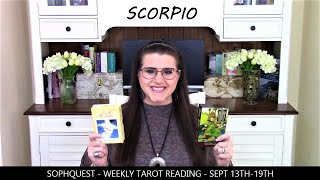 SCORPIO - "RIDING OFF INTO THE SUNSET" - WEEKLY TAROT READING - SEPT 13th-19th, 2021