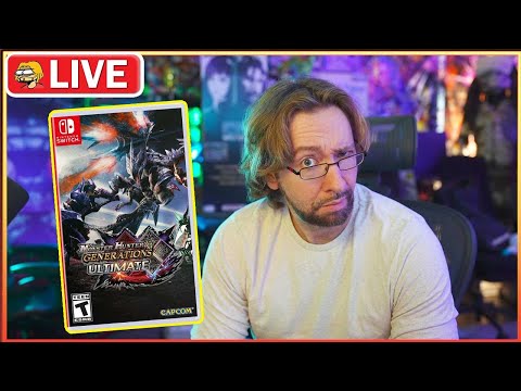 1st time EVER trying Monster Hunter Generations Ultimate 🔴Full Stream🔴(2-19)
