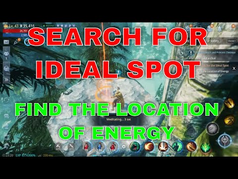 Mir4 Request Quest Clue: Search for the Ideal Spot Find the Location of Energy Crystalline Guide