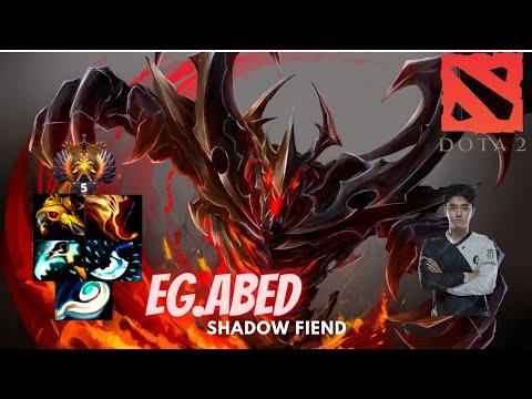 EG.ABED - Shadow Fiend Mid Lane - MMR Dota 2 Pros Gameplay