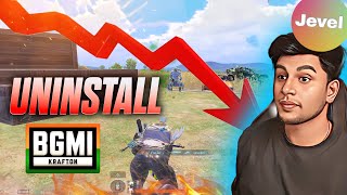 HE FORCED ME TO UNINSTALL 🤯THE GAME BGMI JEVEL | JEVEL |
