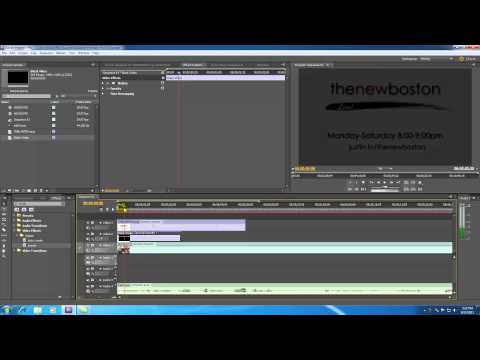 Adobe Premiere Pro Tutorial 1 Starting a New Project