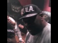 Big Syke - In studio with them Legends Big Hutch Cold 187  Lay Law and the homies Gettin it in!