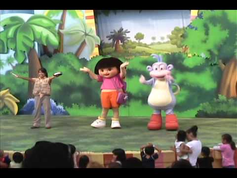 Great America Dora & Meet the Nicktoons show
