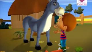 Donkey! Donkey!  3D English Nursery Rhyme for Chil