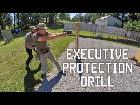Executive Protection Drill | Personal Security Detail Training | Tactical Rifleman