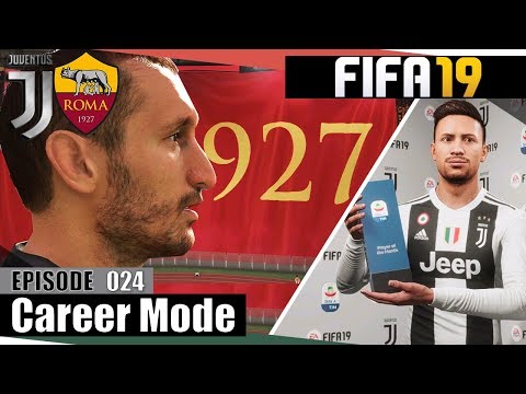 FIFA 19 Career Mode #24 - Roma Vs Juventus and Winning POTM Award! (4K XB1 X)