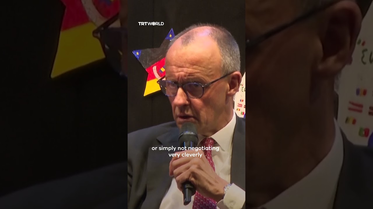 Video | Germany’s Merz says Iran is humiliating the US as talks stall