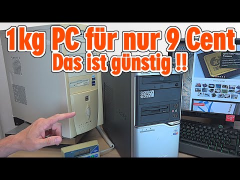 Nur 9 Cent für 1kg PC bezahlt 💲️das ist wirklich günstig 🙂️👍️