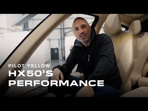 Hill Helicopters and Pilot Yellow