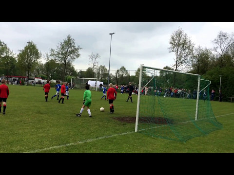 1-3 Bram Knobben, VV Holten uit, 13-5-2017