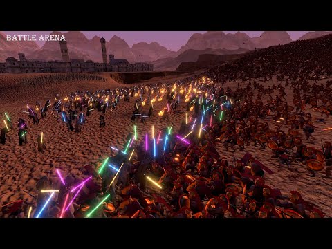 800 Heroes vs 40000 Spartans - Ultimate Epic Battle Simulator - UEBS