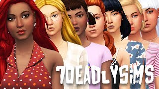7 Deadly Sims || The Sims 4 Create A Sim