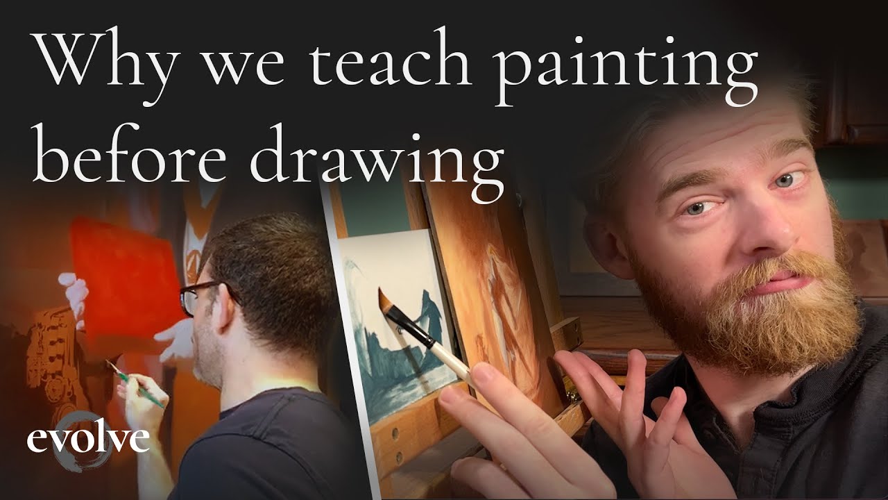 Why We DON'T Teach Drawing Before Painting