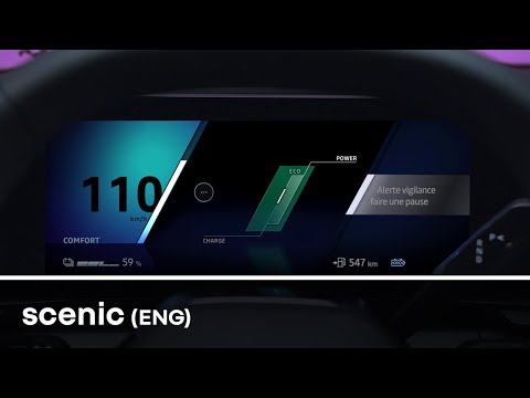 driver alertness warning - Scenic E-Tech electric - Renault