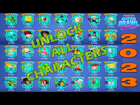 Super Brawl Universe: Unlock All Characters 2023