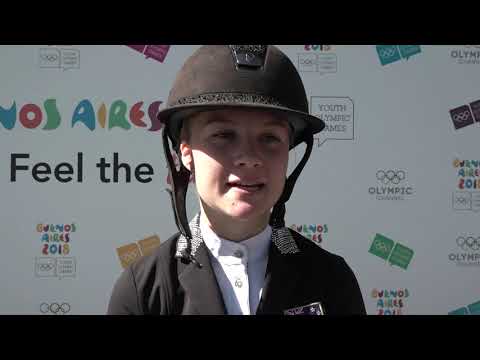 Kiwi rider Briar Burnett-Grant relishing Youth Olympic Games on a borrowed horse