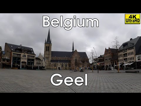 Virtual Walk in Geel (Belgium 4K)