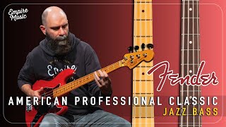 Video thumbnail for Fender American Professional Classic Jazz Bass | EMPIRE MUSIC by Empire Music