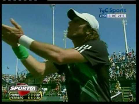 Juan Mónaco vs Juan Carlos Ferrero, Indian Wells 2010