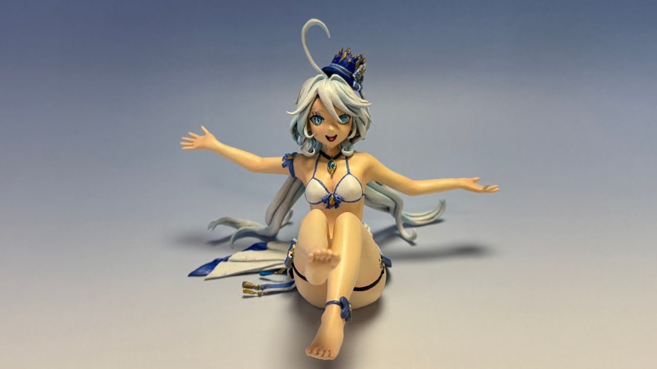 【原神】フリーナ水着Ver.のフィギュアを作ってみた完全版【Sculpture/clay figure】Genshin Impact FURINA