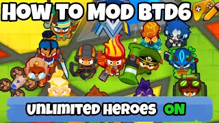 How to mod Bloons TD 6 in 2024
