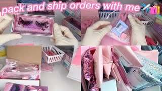 HOW I PACK & SHIP ORDERS PT.2 🥳💘| ENTREPRENEUR LIFE VLOG💕