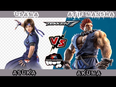 TEKKEN 7 Usama (Asuka) VS Atif Mansha (Akuma)