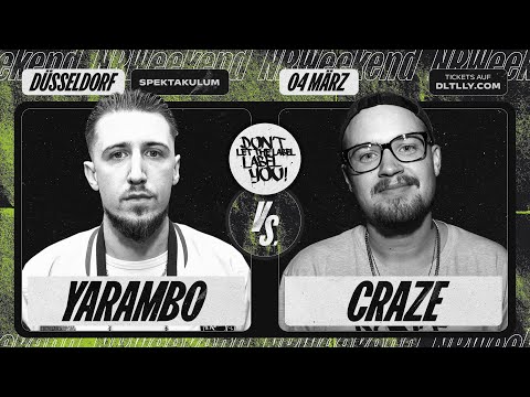 Yarambo vs Craze