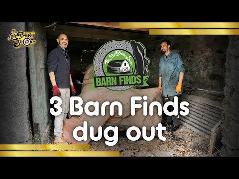 Triple Classic Car Barn Find (1 x 1970s German, 1 x 80s French and 1 x 1960s British)