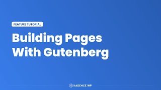 Gutenberg Blocks with AI by Kadence WP Plugin Review