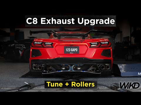 C8 Corvette Tuned & Tested After WIKD Exhaust Upgrade!