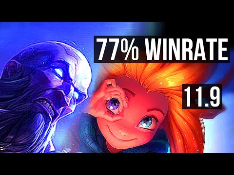 RYZE vs ZOE (MID) | 77% winrate, 4/1/8 | EUW Master | v11.9