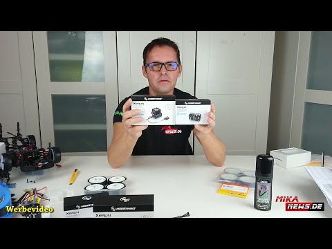 ETS Hobbywing Combo, Reifen und Haftmittel für die FWD 17,5  beim ETS - TOS - BWS - XRS - MRS