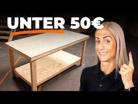 NUR 47€ für diese Werkbank, ABER hält sie auch?