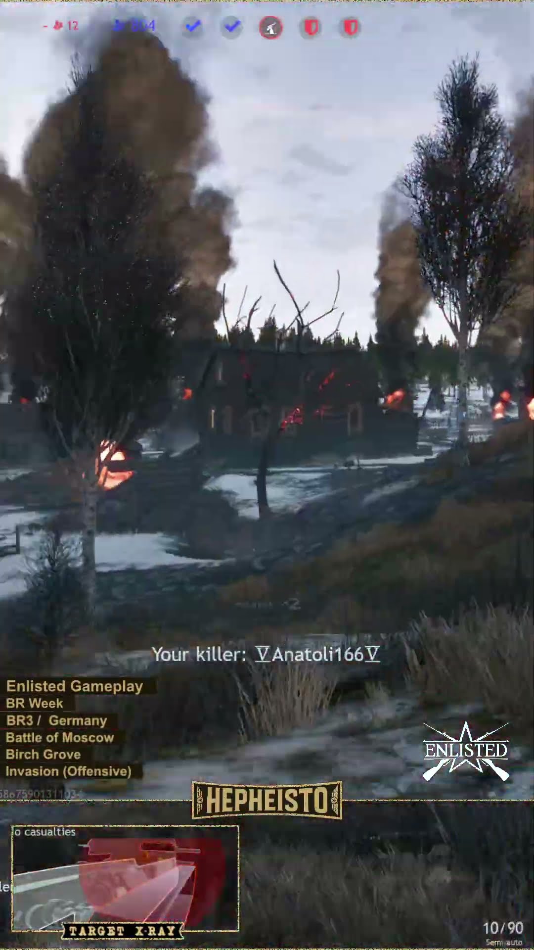 Anti Tank Gunner eliminates Tank KV-1 (L-11) with Panzerfaust 60