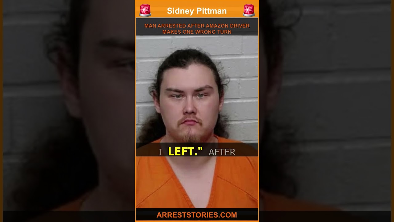 MAN ARRESTED AFTER AMAZON DRIVER MAKES ONE WRONG TURN